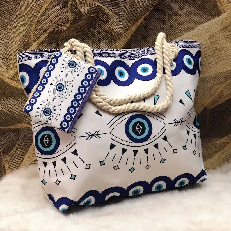 Bolso de hombro costero para mujer Devil's Eye