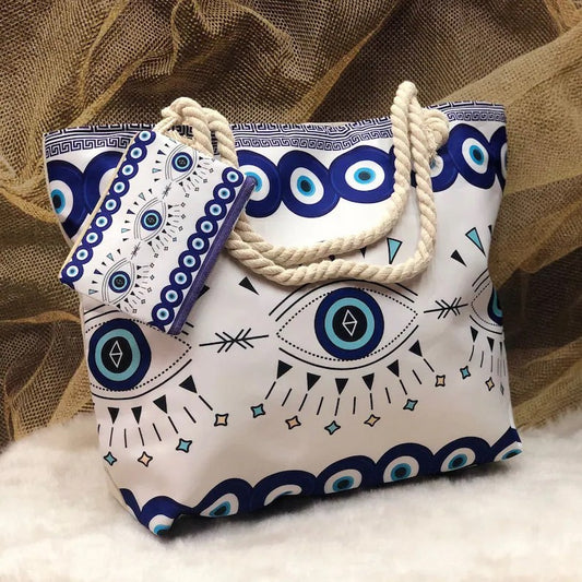 Bolso de hombro costero para mujer Devil's Eye