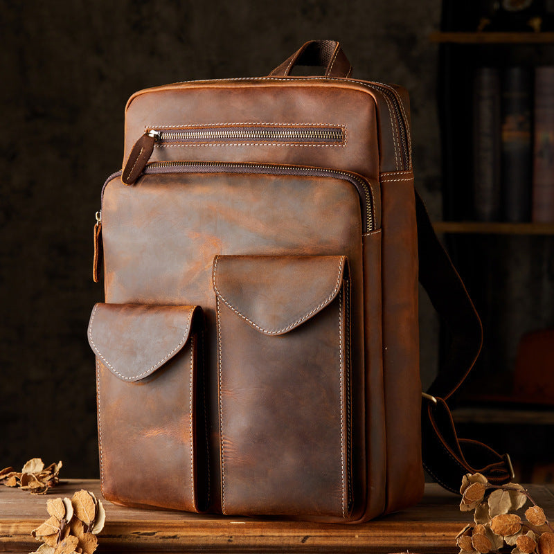 Handmade Horse Leather Backpack