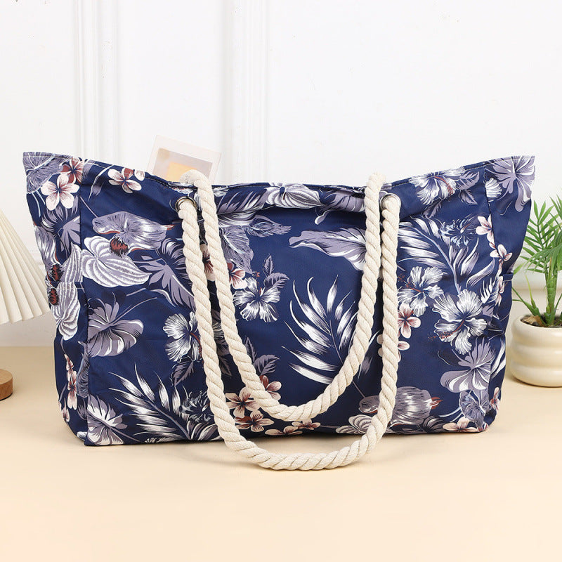Tragbare Strandtasche aus Segeltuch