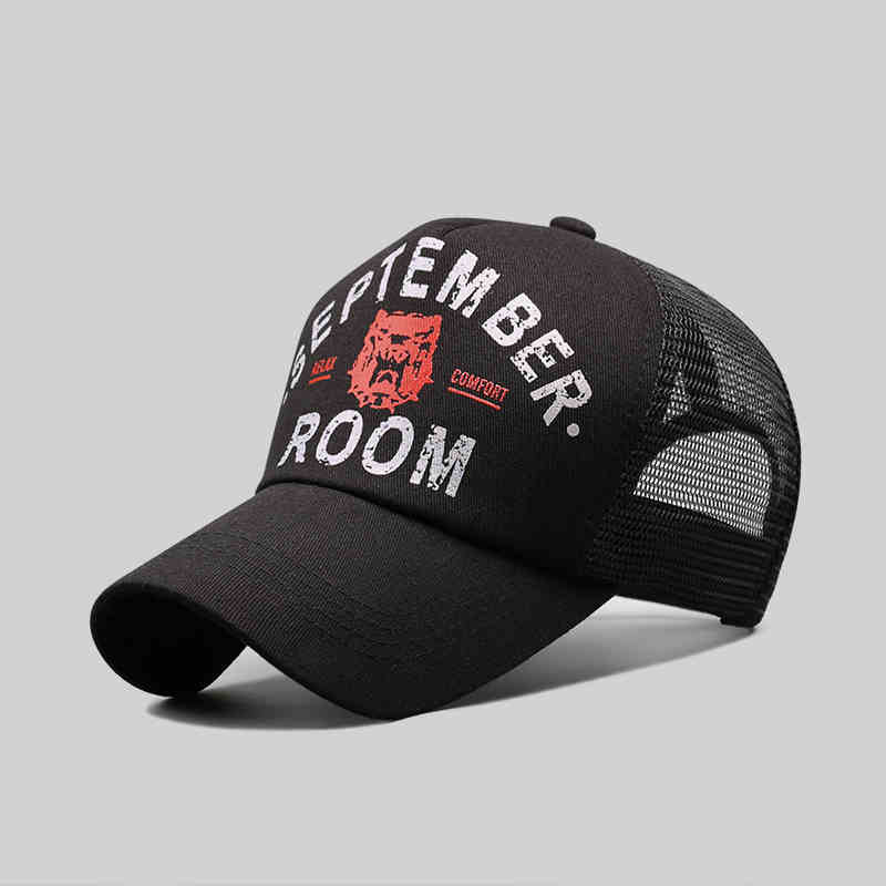 All-match Tall Crown Sunshade Breathable Peaked Cap