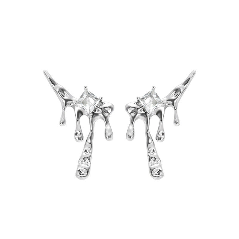 Dark Thorns Ear Clip Non-piercing Ear Clip Earrings