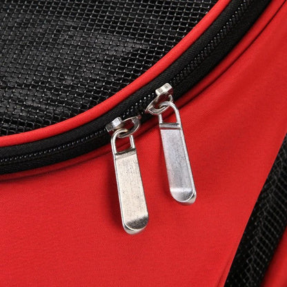 Mochila transpirable para transportar cachorros, portátil, para perros pequeños, chihuahua, schnauzer, pug, suministros para mascotas al aire libre
