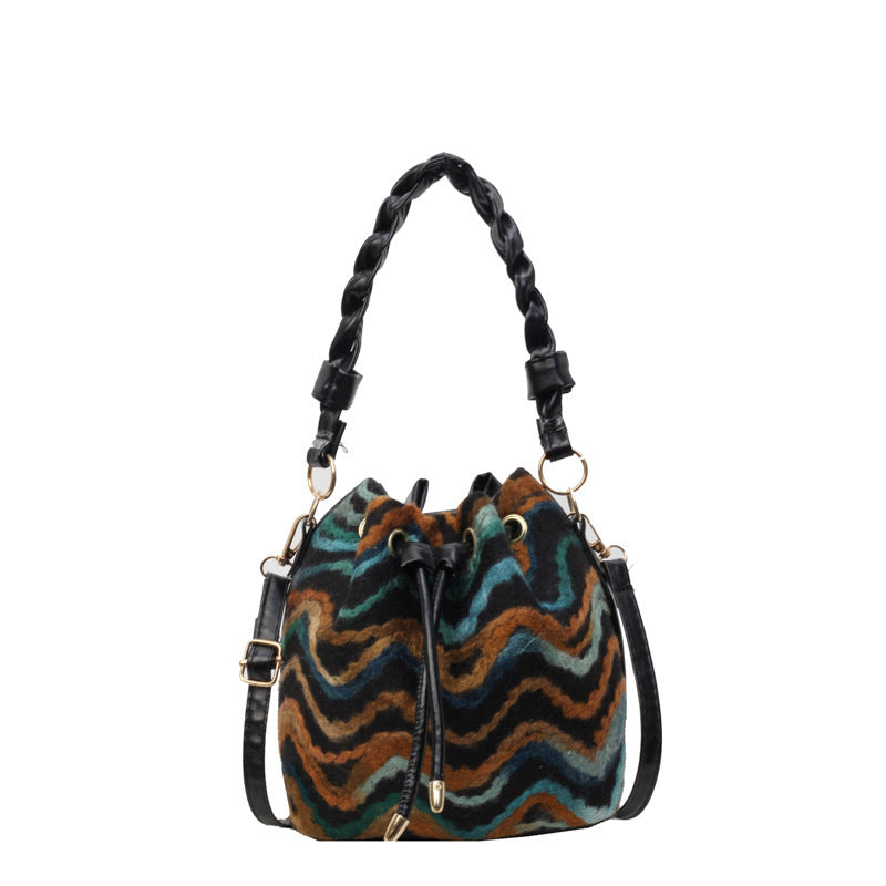 Corrugated Shoulder Bag
