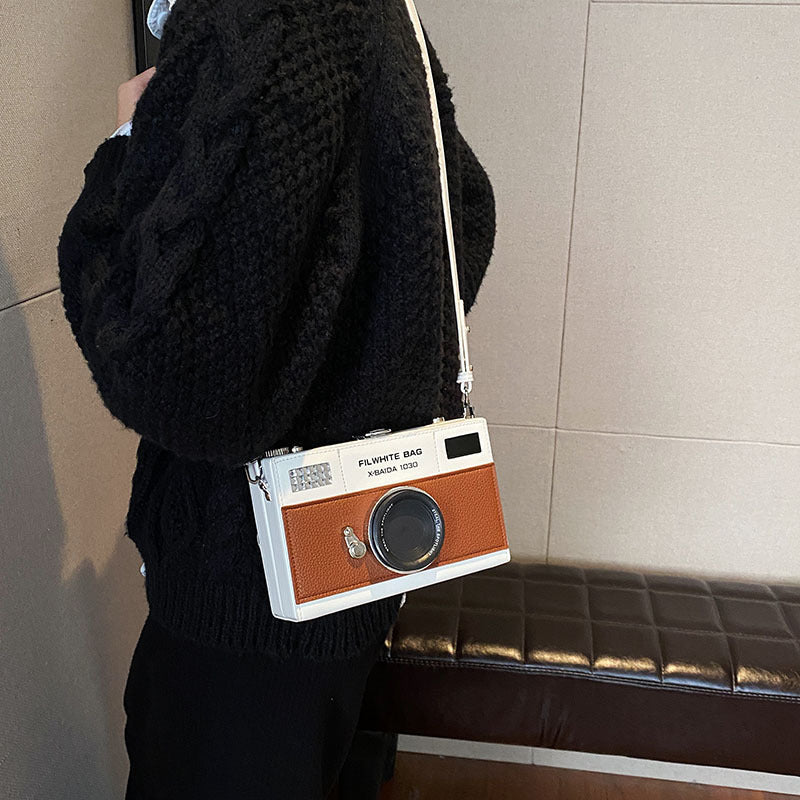 Mini Crossbody Chain Camera Bag