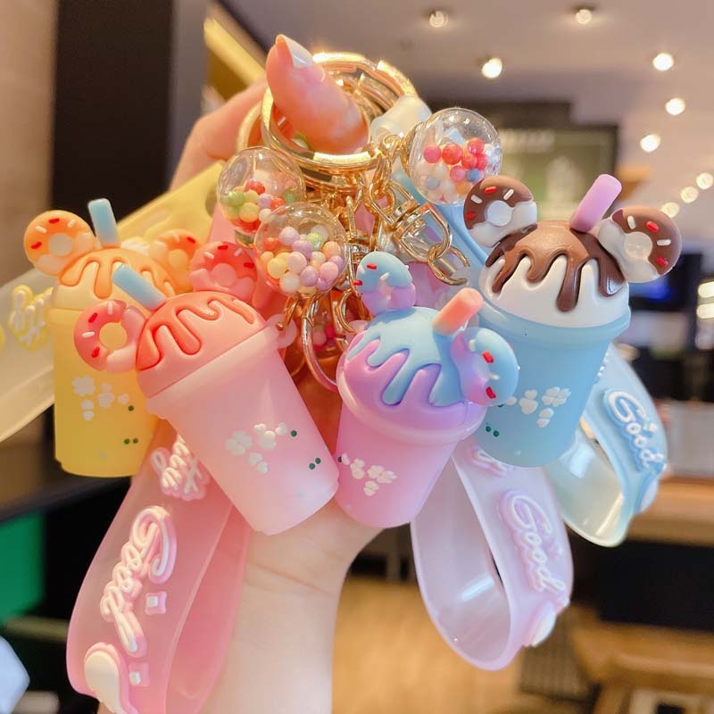 Fashion Creative Ice Cream Keychain Personality