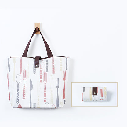 Bolsa de compras de tela Oxford para llevar a mano