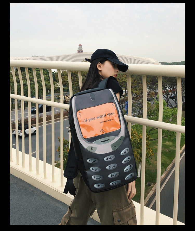 Mobile Phone Backpack Leisure Travel Backpack