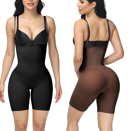 Pantalones moldeadores de una pieza que controlan el abdomen y levantan los glúteos