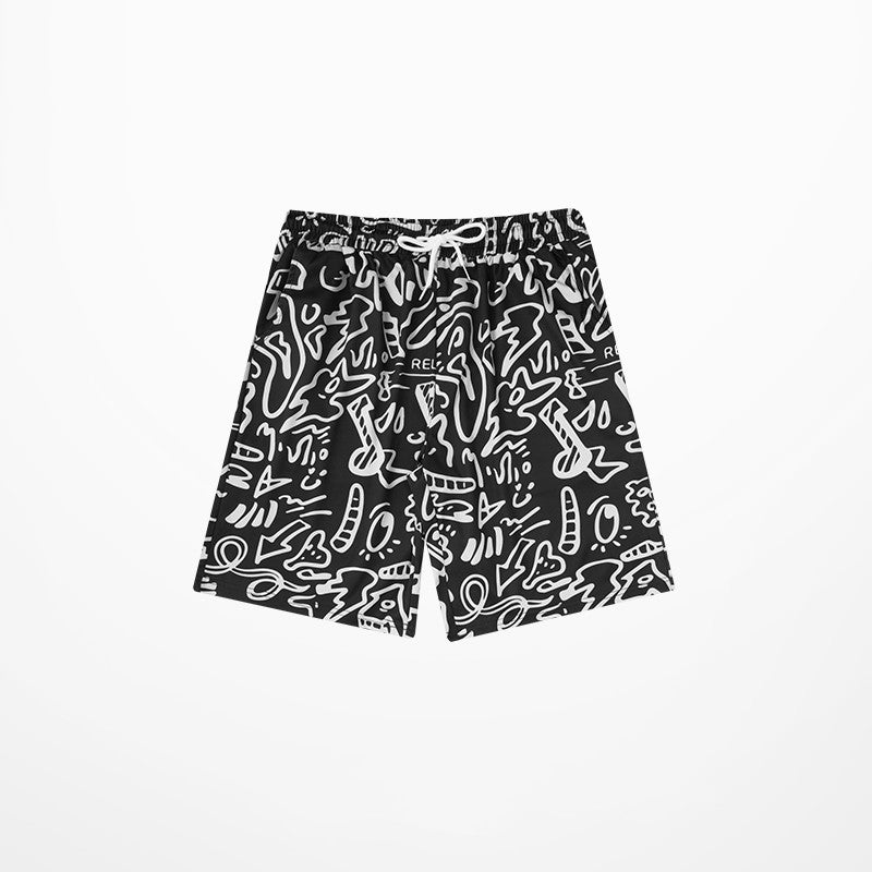 Summer New Men Fashion Trend Loose Pants Pure Cotton - BAGMODA