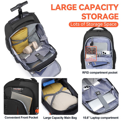 Nueva mochila multifunción con ruedas