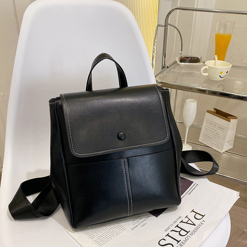 Textured Casual Backpack