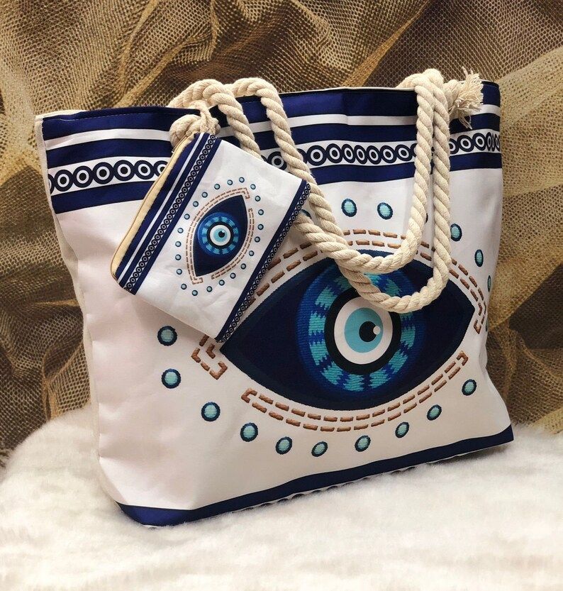 Bolso de hombro costero para mujer Devil's Eye