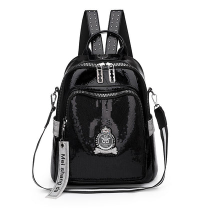 Europäischer Pailletten-Rucksack mit großer Kapazität
