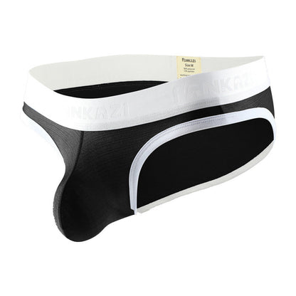 Men's Underwear Brushed Triangle Japanese Style Simple U Convex Breathable