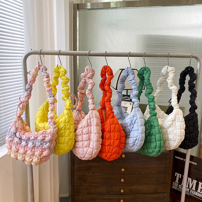 Pleated Cloud Bubble Bag
