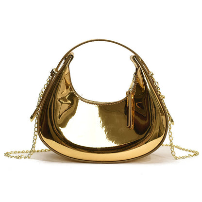 Stilvolle Hobo-Tasche in Pastellfarben