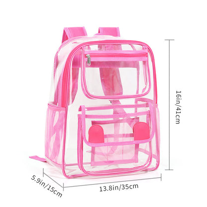 Transparenter Outdoor-Reiserucksack mit großem Fassungsvermögen
