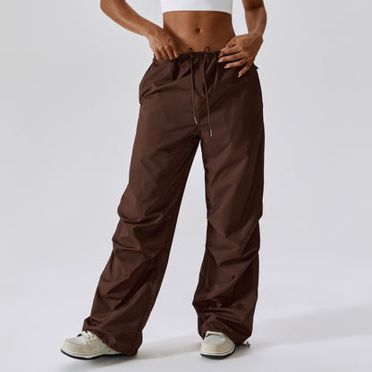 Pantalones deportivos de verano de cintura alta y secado rápido para mujer