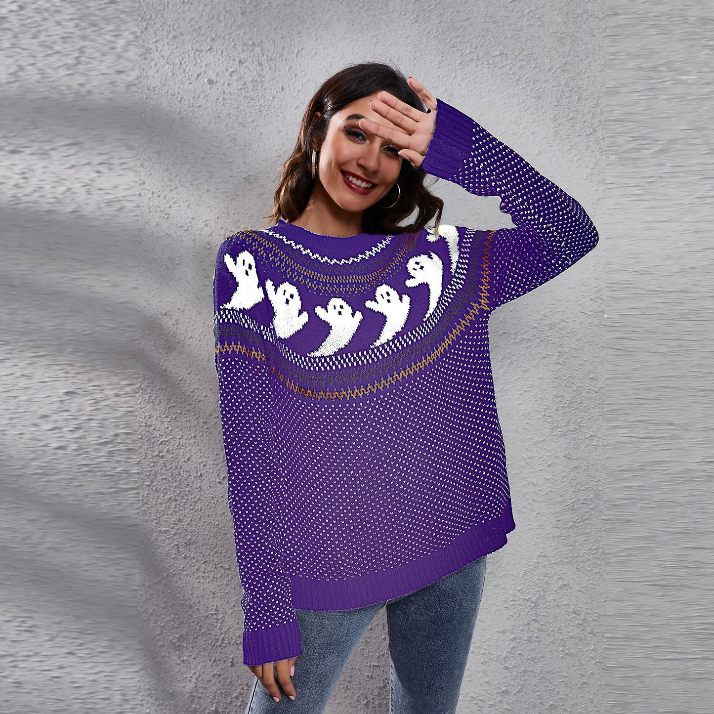 Women's Vintage Long-sleeved Knitwear