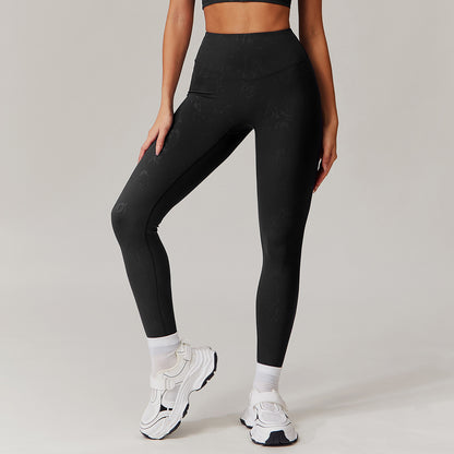 Pantalones de yoga casuales bronceadores para mujer para correr