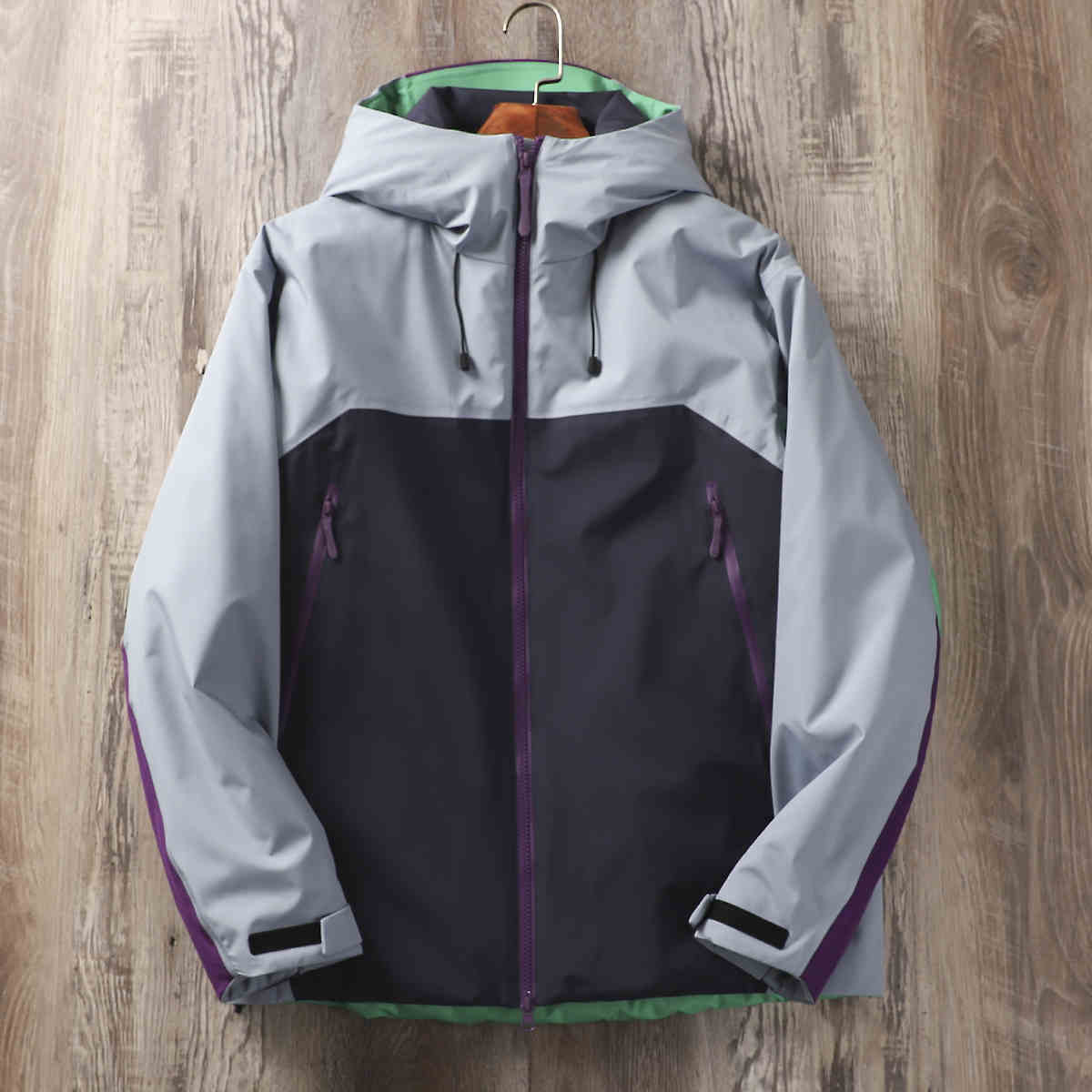 Outdoor Rainproof And Waterproof Full Pressure Glue Hard Shell Shell Jacket