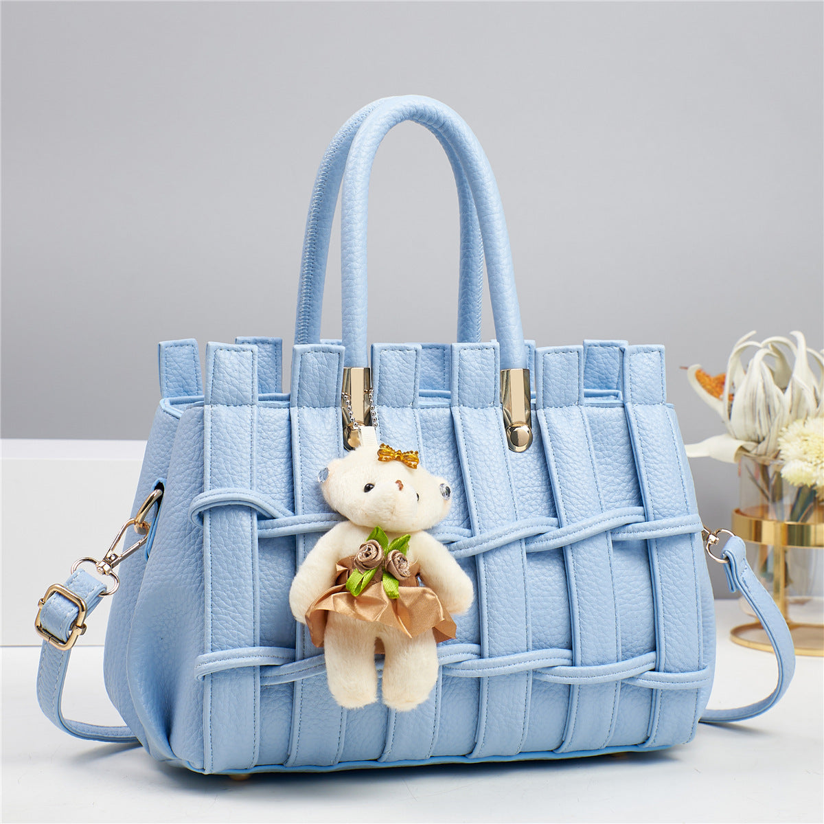 Hand-Woven Shoulder Bag