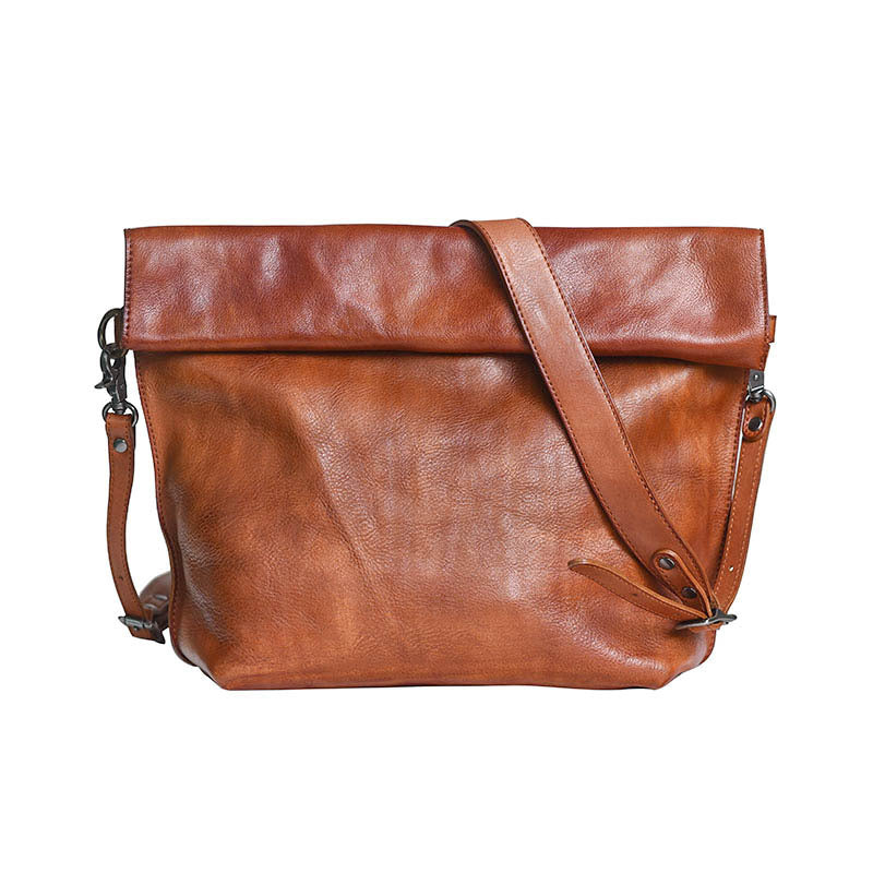 Vintage Tanned Leather Handmade