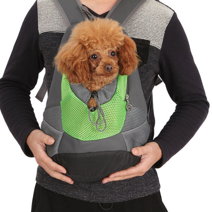 Mochila para mascotas, mochila para perros, bolsa de viaje práctica para perros, suministros para mascotas