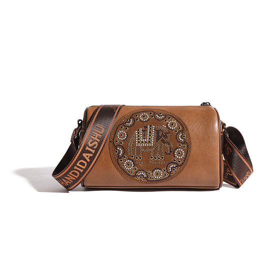 Colored Diamond Shoulder Bag