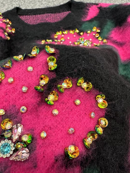 Modischer, personalisierter bedruckter Pullover für Damen