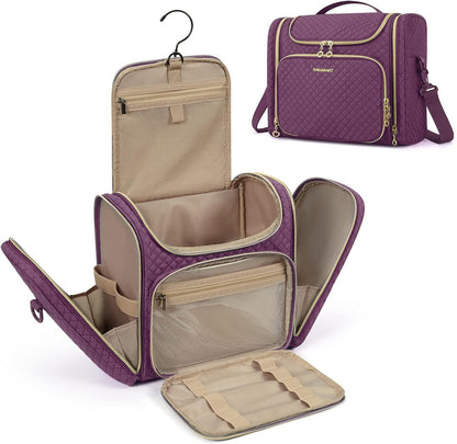 Bolsa de almacenamiento multifuncional de viaje portátil impermeable de gran capacidad para mujer