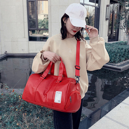 Reisetasche aus Leder