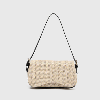 Strohtasche Damen Umhängetasche