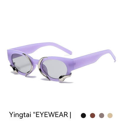 Nuevas gafas de sol con diseño de serpiente a prueba de sol para mujer