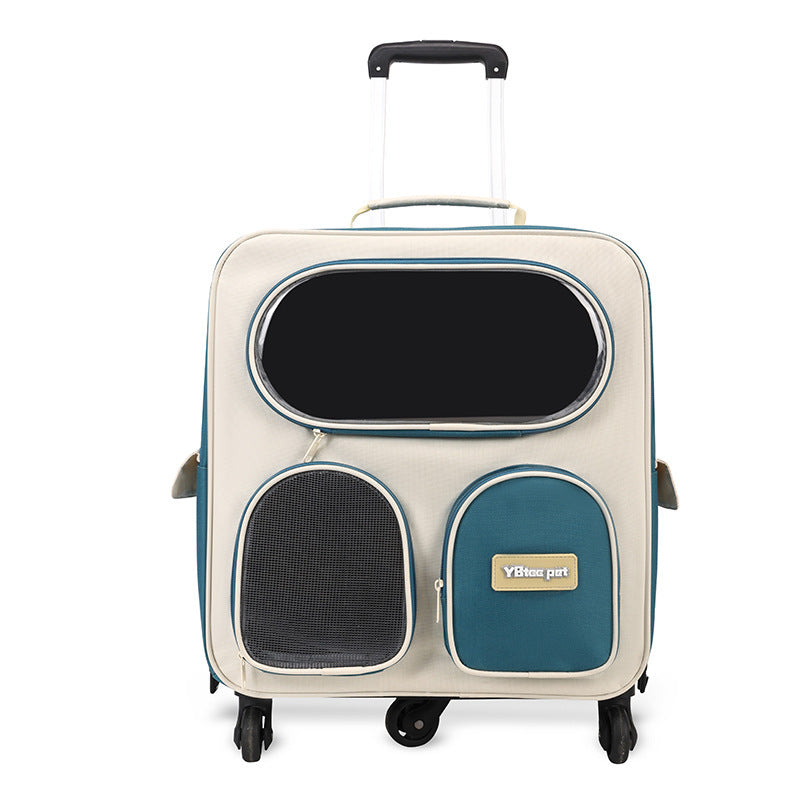 Pet Trolley Bag Outing Carry Bag Foldable