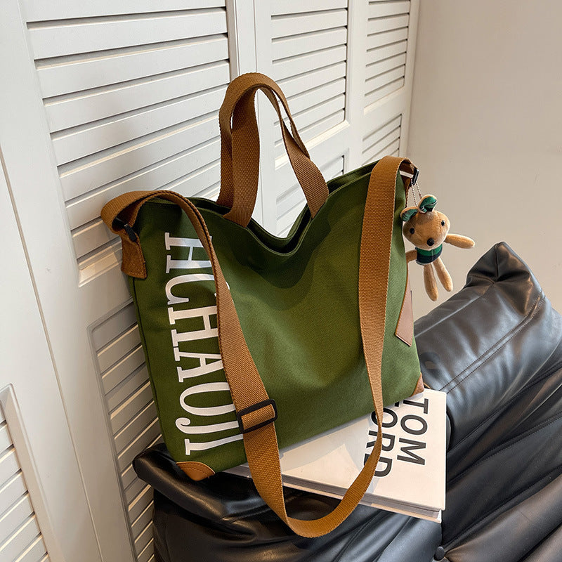 Canvas Shoulder Messenger Bag