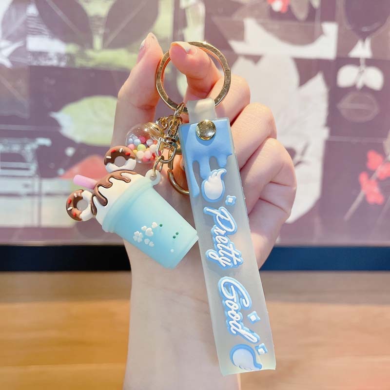 Fashion Creative Ice Cream Keychain Personality