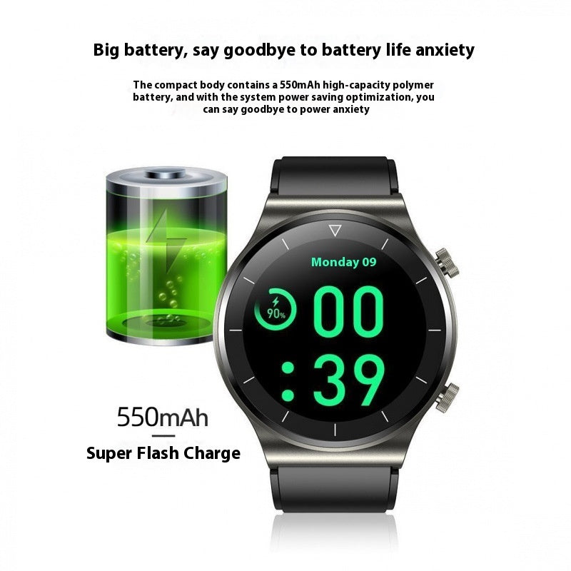 Smart Watch Blood Sugar Blood Pressure Bluetooth Calling Multi-function