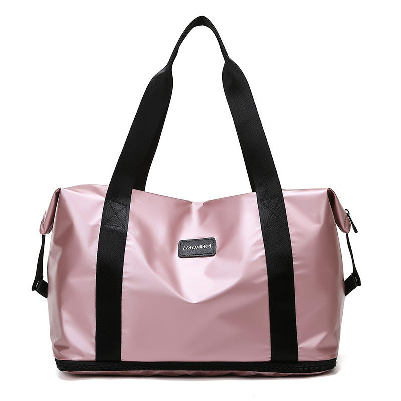 New Single-layer Expandable Trolley Travel Handbag