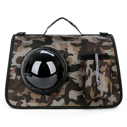 Bolsa portátil para gatos, bolsa cruzada portátil para exteriores para mascotas