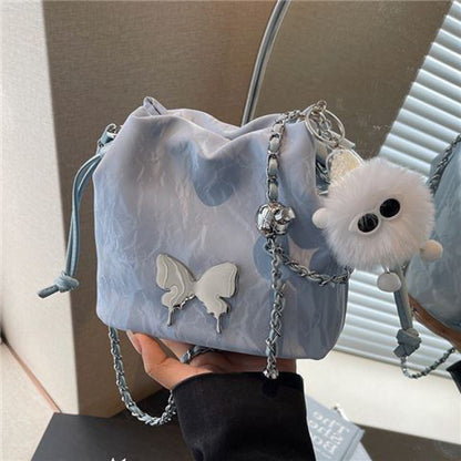 Designer-Umhängetasche mit Kette
