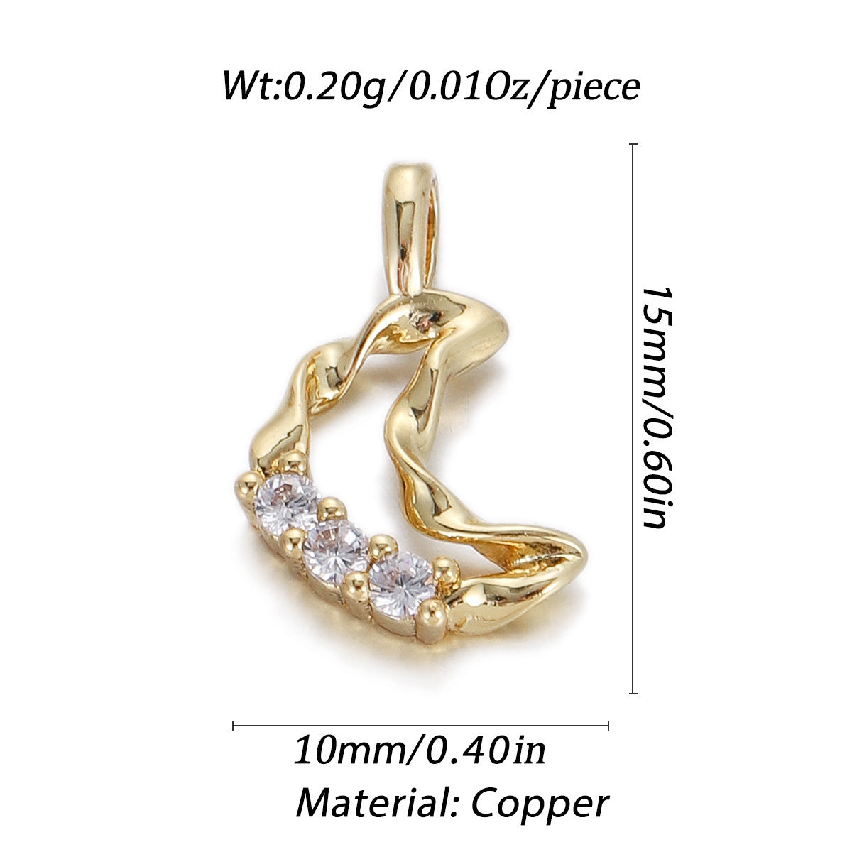 Animal Series Pendant Drop Oil Inlaid Zircon Diy Bracelet Necklace