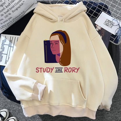 Sudadera con capucha Gilmore Girls para mujer, estilo Y2K, para invierno