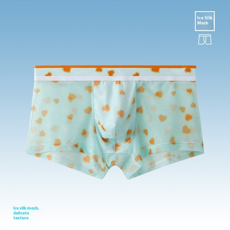 Mesh Ultra-thin Breathable Men's Boxer Shorts
