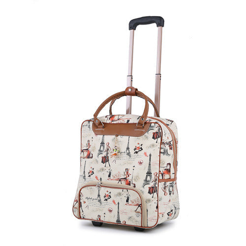 Estuche de viaje con ruedas de PU