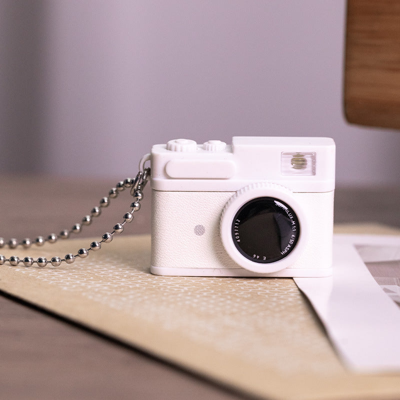 Three-Dimensional Small Camera LED Luminous Keychain