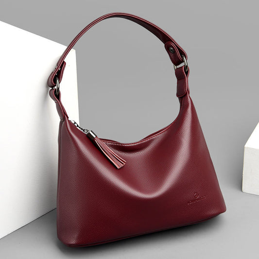 Leather Shoulder Underarm Bag