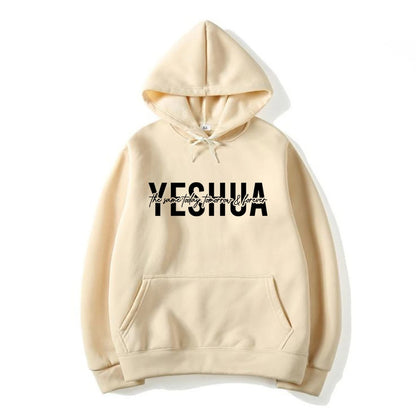 Yeshua Hoodie Christian Kapuzenpullover Religiös