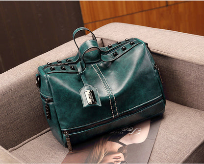 Bolso de mano de un solo hombro estilo retro europeo y americano